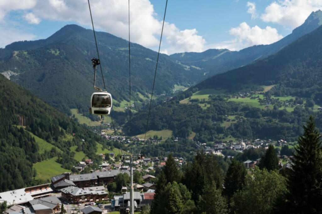 Le Relai S31 - Grand Et Lumineux Studio Avec Coin Montagne 4-6 Pers, Tout Equipe, Avec Wifi, A 30M Des Pistes Avec Un Grand Balcon, Draps Non Compris Saint-Jean-dʼAulps Εξωτερικό φωτογραφία