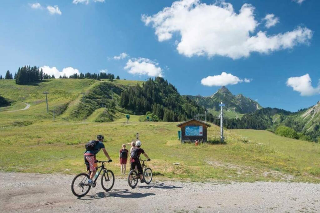 Le Relai S31 - Grand Et Lumineux Studio Avec Coin Montagne 4-6 Pers, Tout Equipe, Avec Wifi, A 30M Des Pistes Avec Un Grand Balcon, Draps Non Compris Saint-Jean-dʼAulps Εξωτερικό φωτογραφία